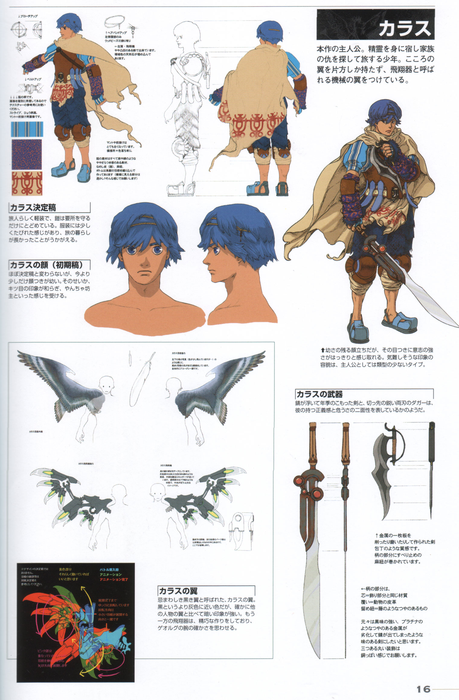 baten kaitos artbook baten kaitos artbook