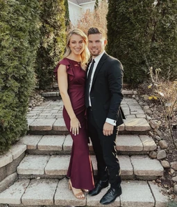 Courtship announcement with Lydia.