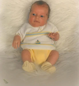 Zach as a baby.