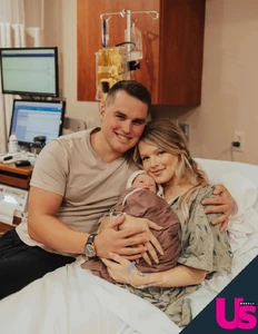 Kelton, Josie, and baby Hazel.