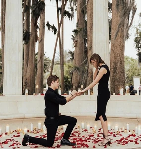 Engagement announcement.