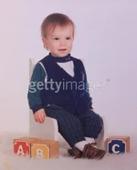 Trace as a toddler