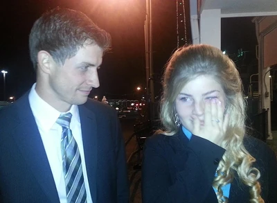 Chad asking Erin to court.