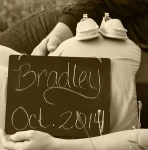 Pregnancy announcement #1.