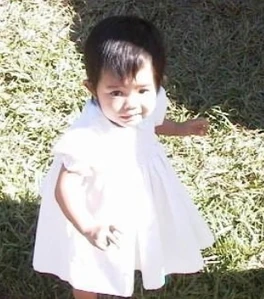 Tiffany as a baby.