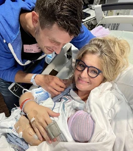 Chad, Erin and baby William.