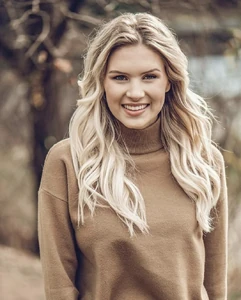 Katie in December 2020.