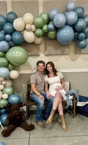 Pregnancy announcement.