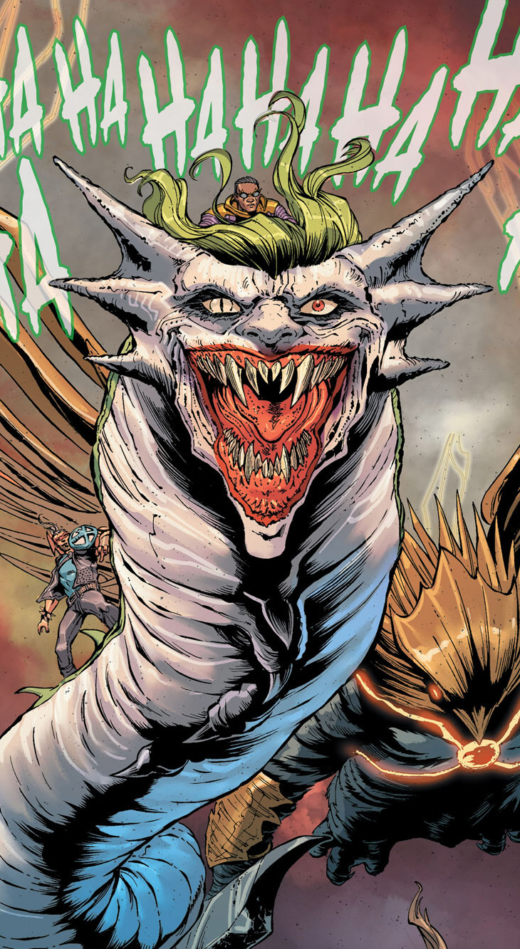 dark nights metal joker dragon