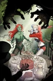 Harley Quinn and Poison Ivy cover art by Mikel Janin