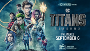 Titans Season 2 banner