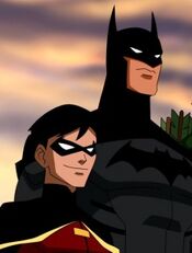 Robin and Batman yj