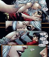 Rose tries to seduce Tim Drake