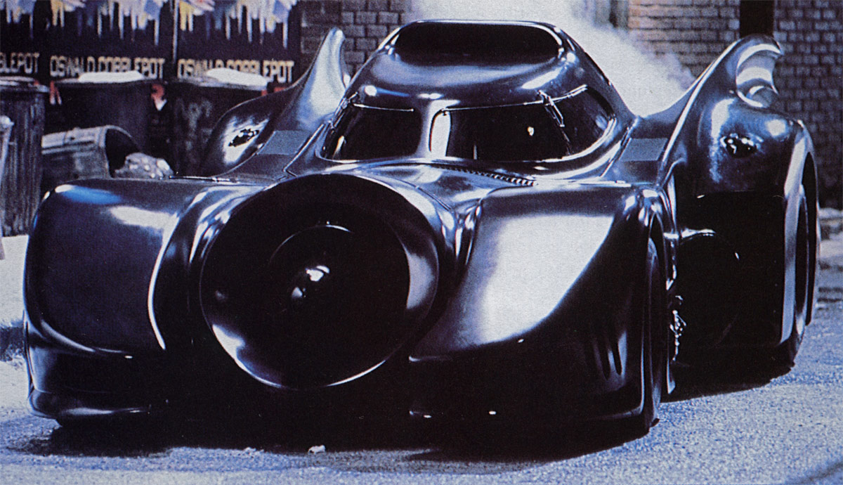 Batmobile Burton films Batman Wiki Fandom