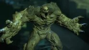 Clayface character trophy from an alternate angle.