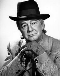 Maurice Evans (1901–1989), as The Puzzler (Batman 1960s series)