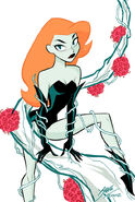 Poison Ivy on the cover of Gotham Girls #2. Art by Shane Glines.