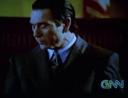 Dent at the trial where he would get scarred.