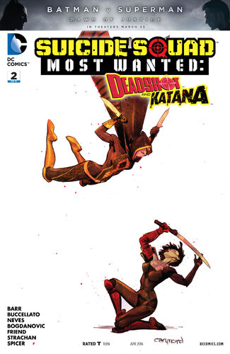Suicide Squad Most Wanted Deadshot and Katana Vol.1 2