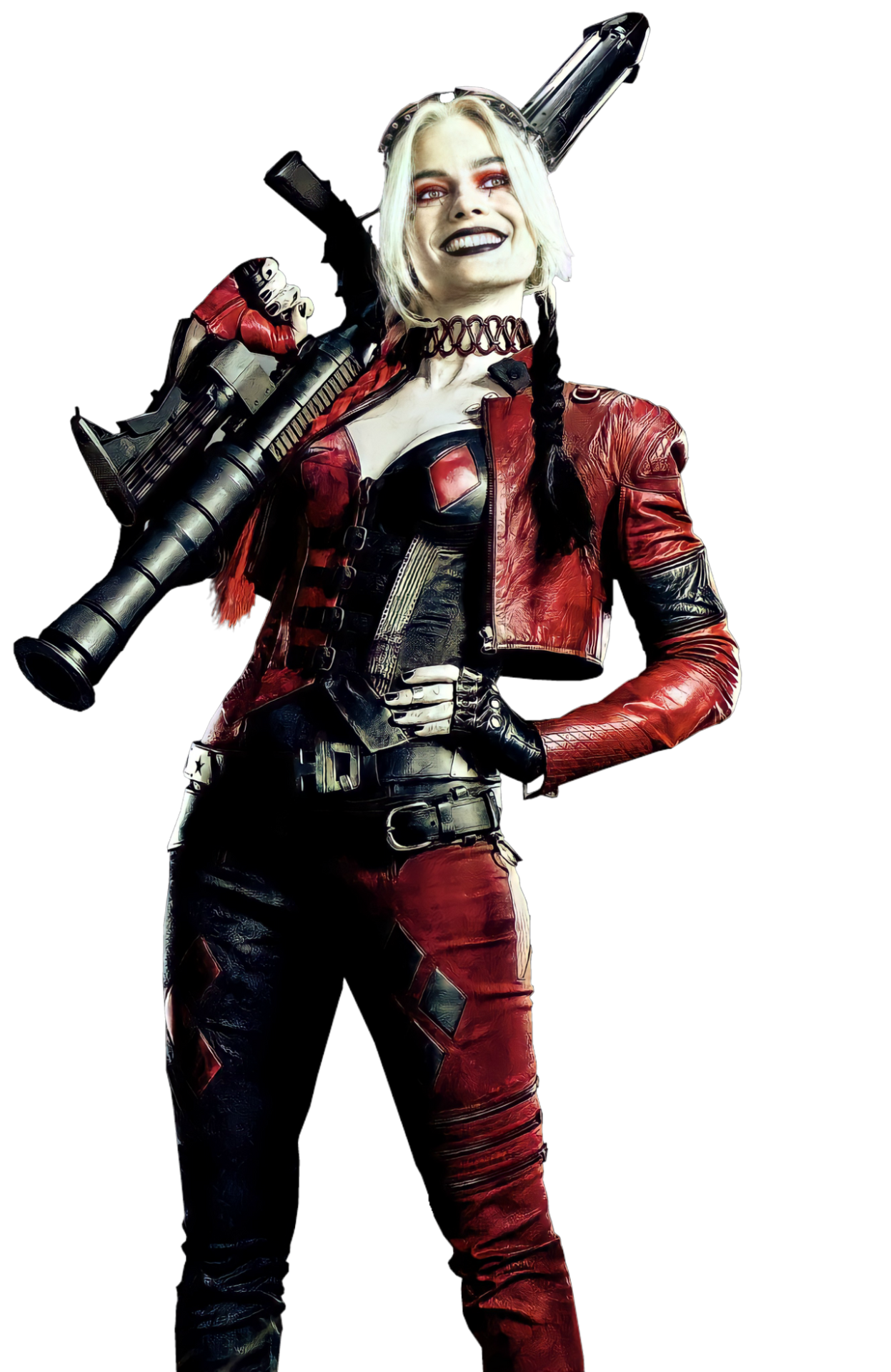 Harley Quinn Suicide Squad Costume Red Black Ubicaciondepersonas Cdmx Gob Mx