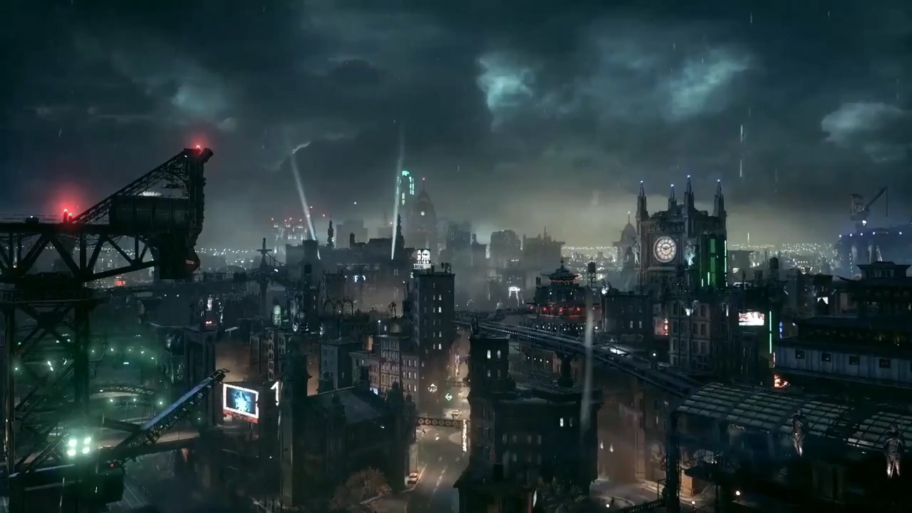 gotham city background