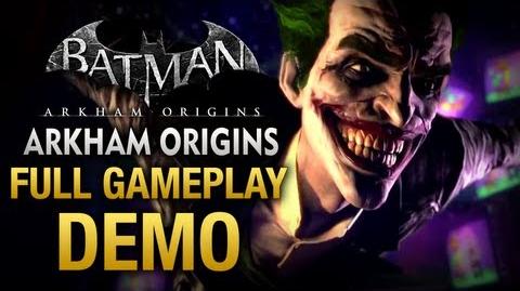 Batman Arkham Origins - Full Gameplay Demo Walkthrough (E3 2013)