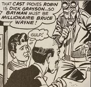 Blue Max Batman is Bruce Wayne