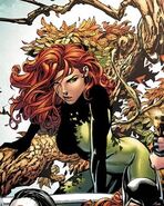 Poison Ivy on the cover of Birds of Prey. Art by David Finch.