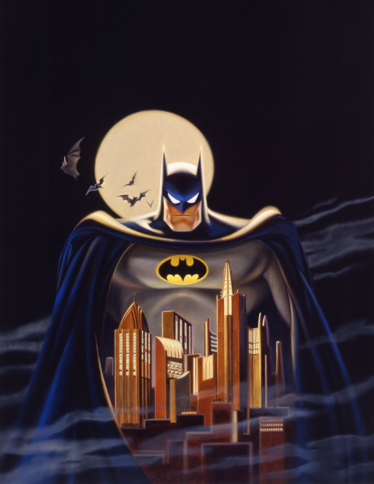 batman the animated series iphone wallpaper