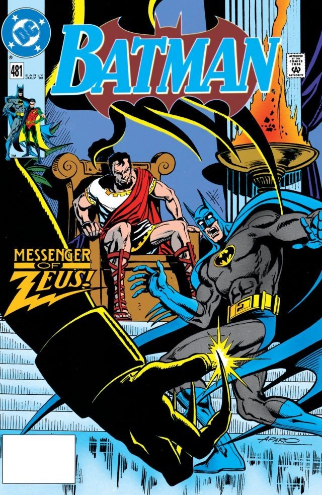 Batman комикс 1992. Макси Зевс DC. Макси Зевс Бэтмен 1992. 481dc.