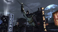 The Monarch Theatre in Arkham City.