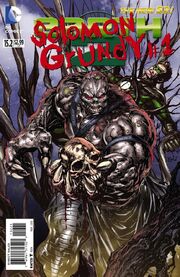 Grundys Cover aus DCs "Schurken Monat" des New 52 Heftes "Erde-2"