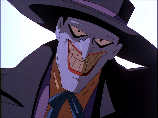 batman the animated series joker face