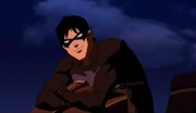 Nightwing congradulates Robin