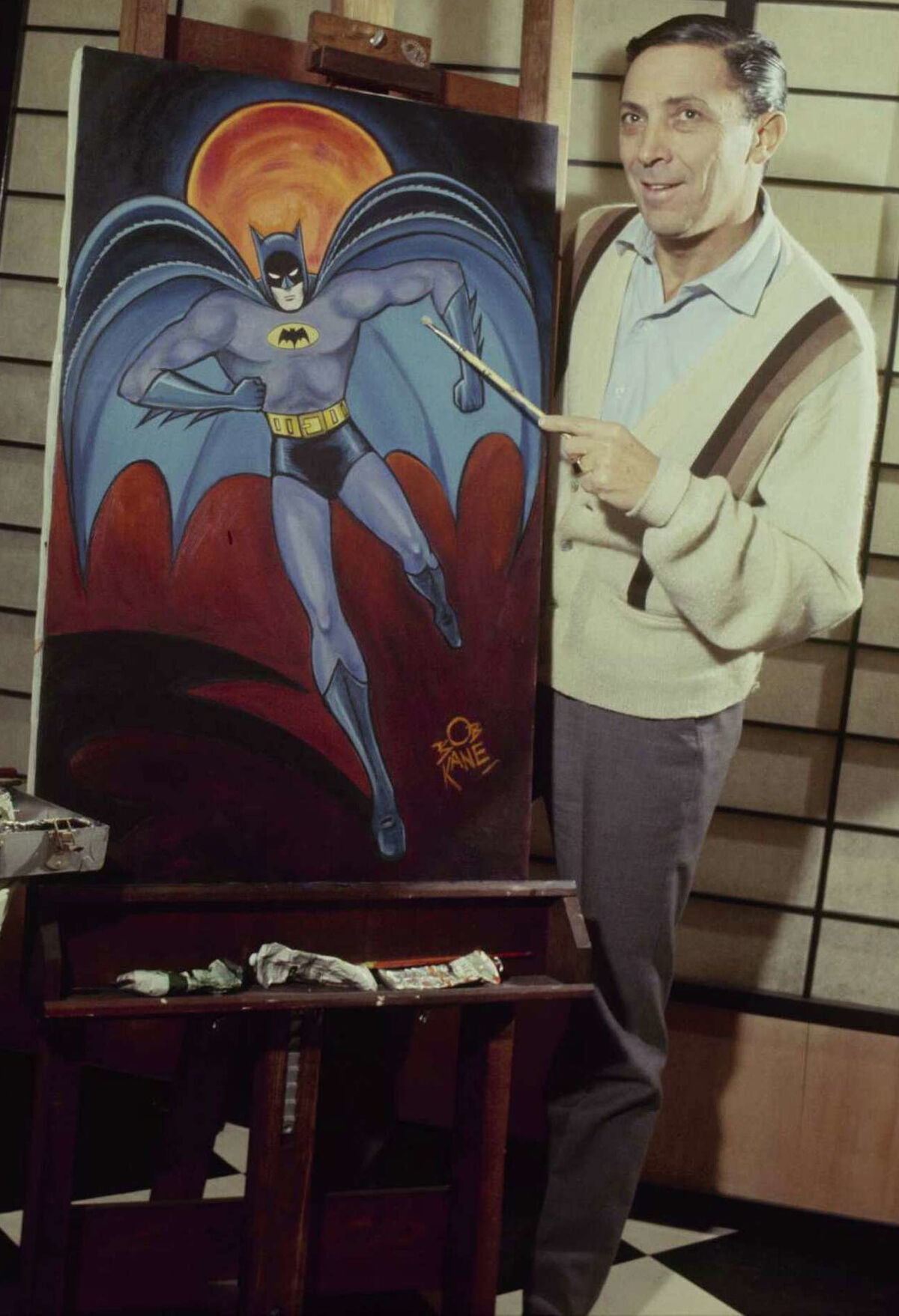 Bob Kane Batman Wiki Fandom