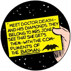  brings back 's Bat-Note concept for its second appearnce