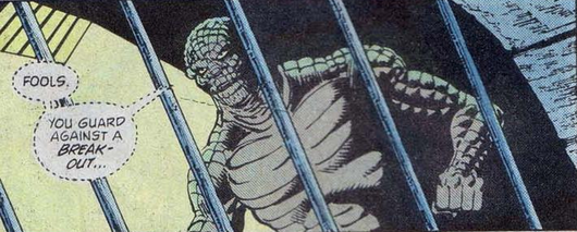 Killer Croc-Confrontation