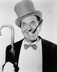 Burgess Meredith (1907-1997), as the Penguin (Batman 1960s series and movie)