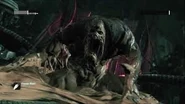 Clayface is frozen and defeated by Batman