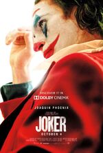 Joker Movie Poster Discover It In Dolby Cinema