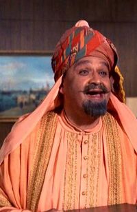 Dan Seymour (1915-1993), as Maharajah of Nimpah (Batman 1960s series)