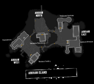 Map of Arkham Asylum