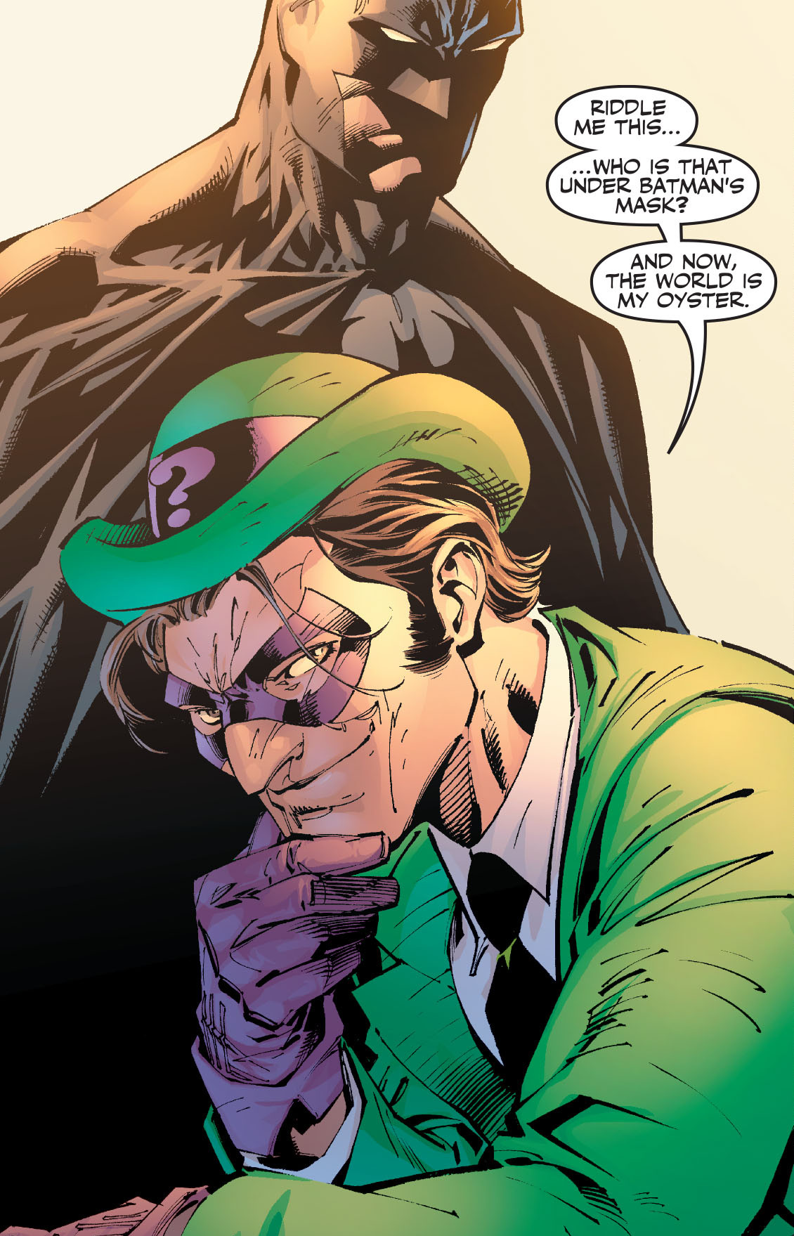 riddler batman comic