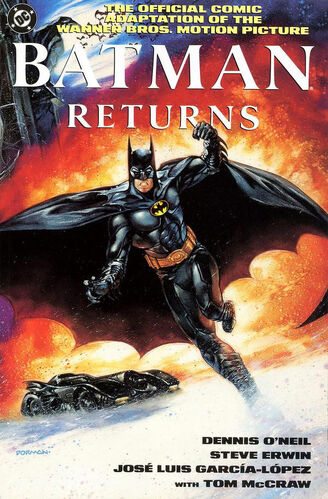 Batman Returns Comic Book cover