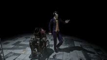 Joker torturing Jason Todd in a hallucination