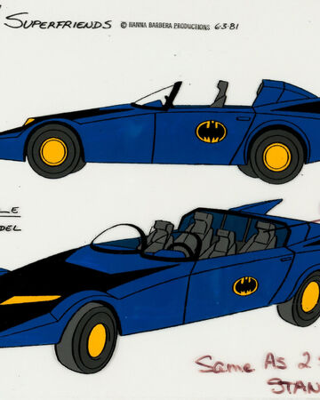 dc super friends batmobile