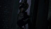 Eddie kicked by Batman.