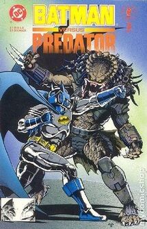 batman vs predator drawings