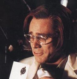 Jim Carrey as the Riddler/Gallery | Batman Wiki | Fandom, حجم الصورة 250x256
