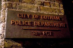 GOTHAM CITY POLICE DEPARTMENT SHOULDER PATCH: Police Officer, The Dark  Knight (2008)